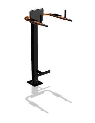 Уличный тренажер «Брусья-пресс» УТ 109 в Рязани