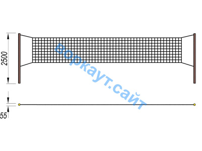 Волейбольные стойки СИО 3515 в Рязани