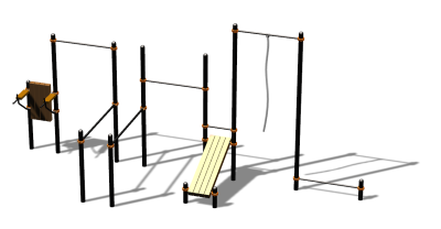 Спортивный комплекс воркаут ВС-90 в Рязани