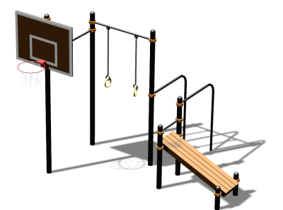 Спортивный комплекс воркаут ВС-143 в Рязани
