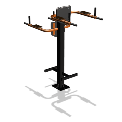 Уличный тренажер  "Брусья-пресс двойной"  УТ202 в Рязани