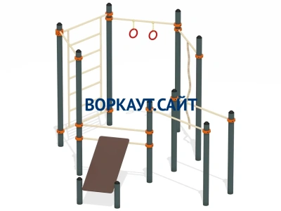 Спортивный комплекс воркаут ВС-49 в Рязани