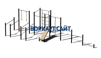 Спортивный комплекс воркаут ВС-83 в Рязани